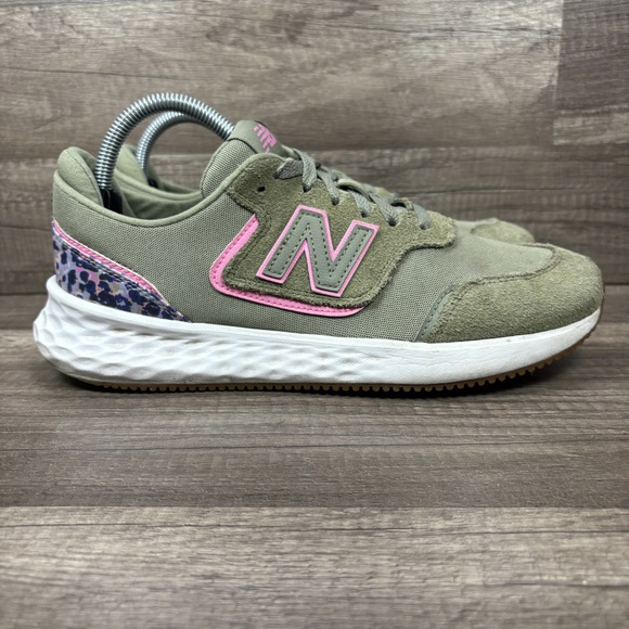 New Balance Shoes - New Balance X-70 Green Pink Womens US Size 10 EUR 41.5 WSX70OF1 Running Shoes